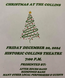 Christmas at the Collins concert info